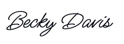 Becky Davis Signature